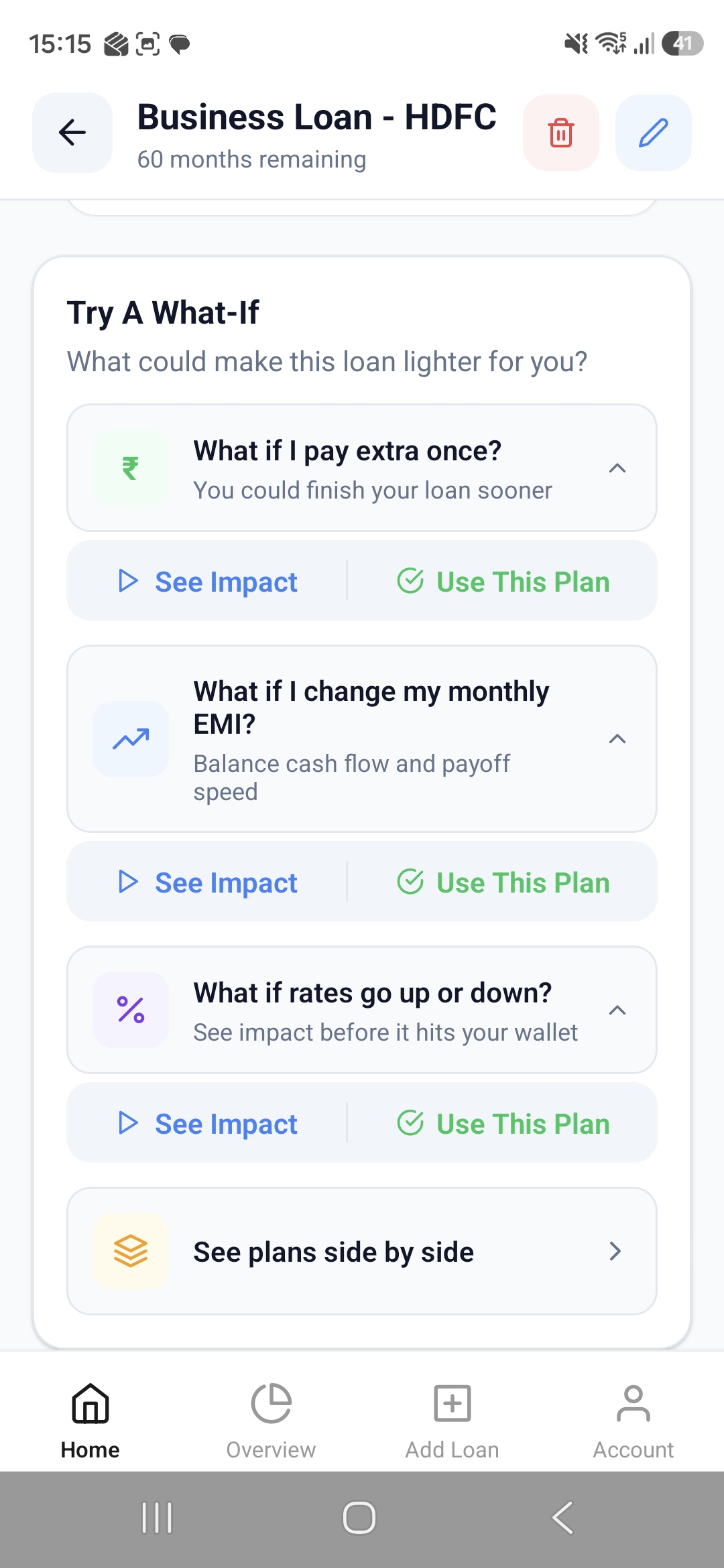 What-If Scenarios